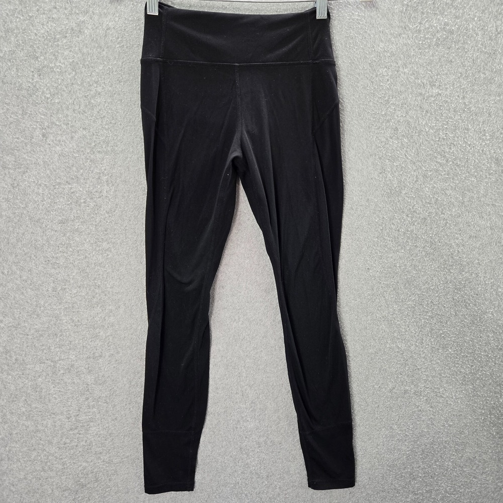 Lululemon Women Activewear Pants 2 Black Leggings Skinny Mid Rise 26" Inseam